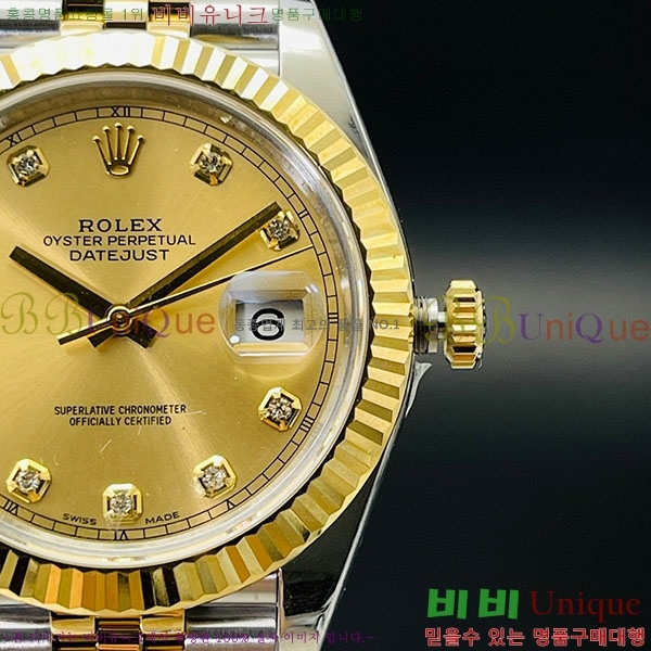 �ѷ��� ��������Ʈ 41mm 126334-1(�����Ʈ-2824)